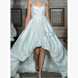 Sachin & Babi high low ball gown dress size 0